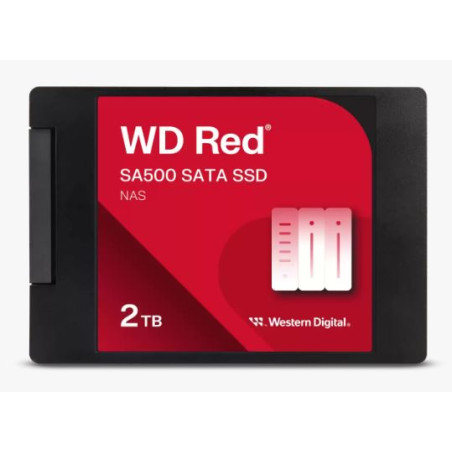 WD Red SA500 POWERED BY SANDISK/2TB/SSD/2.5''/SATA/5R