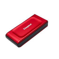 Kingston XS1000/2TB/SSD/Externý/Červená/5R