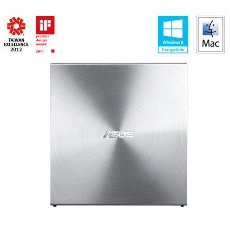 ASUS SDRW-08U5S-U strieborná ultraslim DRW USB-A + softvér