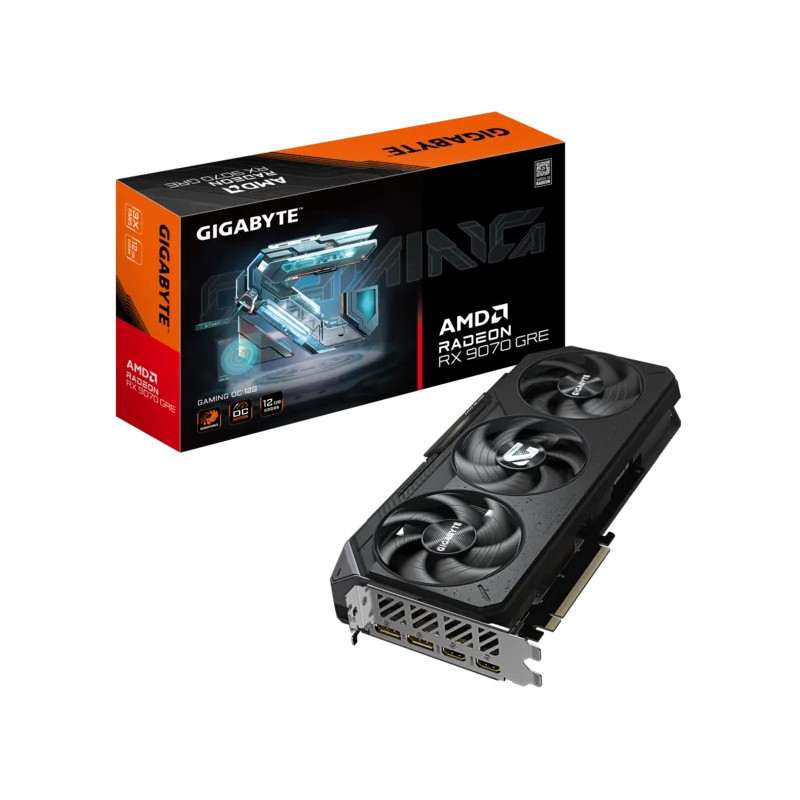 GIGABYTE Radeon RX 9070 GRE/Gaming/OC/12GB/GDDR6
