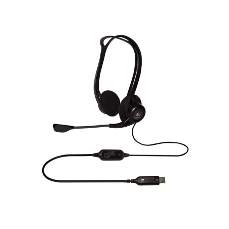 Logitech PC 960/Stereo/USB/Drôt/Čierna