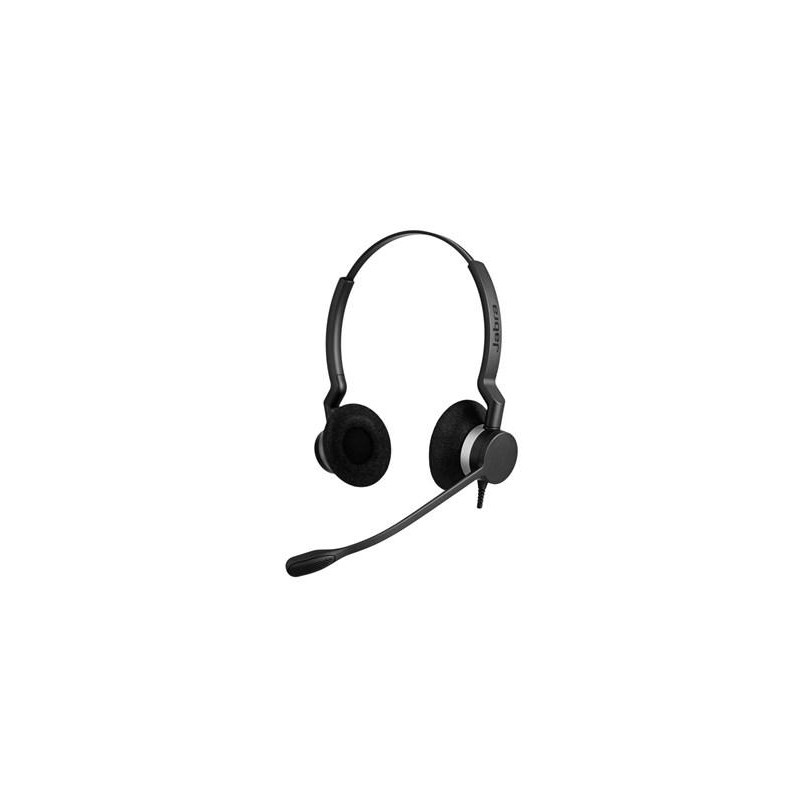 Jabra BIZ 2300/Stereo/QD/Drôt/Čierna