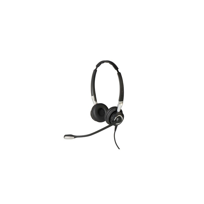 Jabra BIZ 2400 II/Stereo/QD/Drôt/Čierna