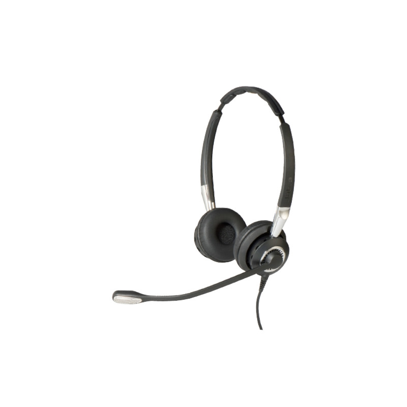 Jabra BIZ 2400 II/Stereo/QD/Drôt/Čierna