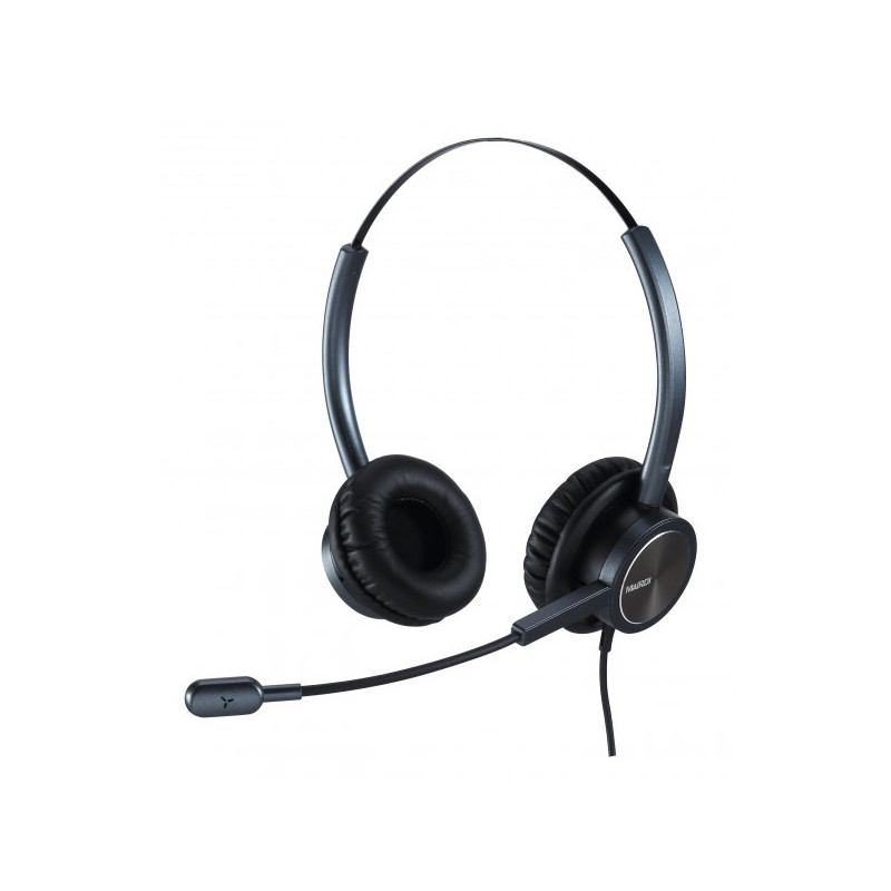 WELL Mairdi MRD-809DB, náhlavka dvojušná, pearl blue