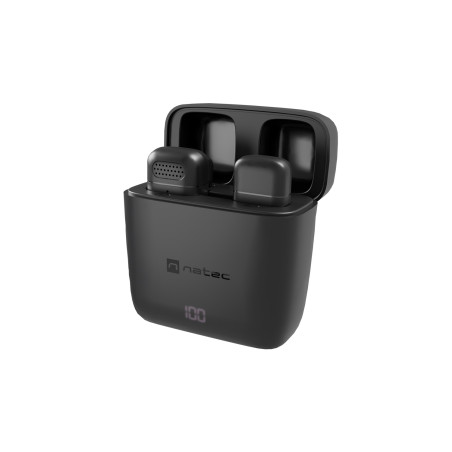 Mobilný bezdrôtový mikrofón Natec HOPPER LAVALIER USB-C
