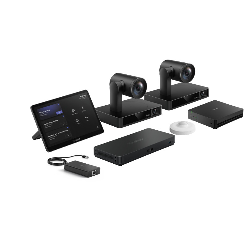 Yealink MVC S90-C5U-004, Microsoft Teams Rooms (2x UVC86, MTouch Plus, AVHub, BYOD-Extender