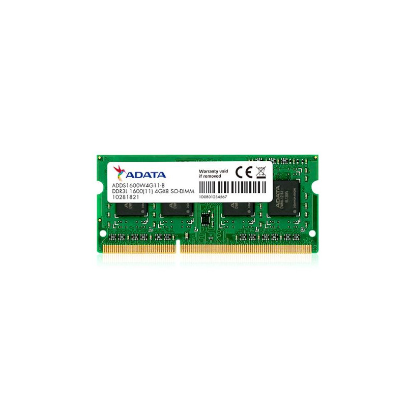 Adata/SO-DIMM DDR3L/4GB/1600MHz/CL11/1x4GB