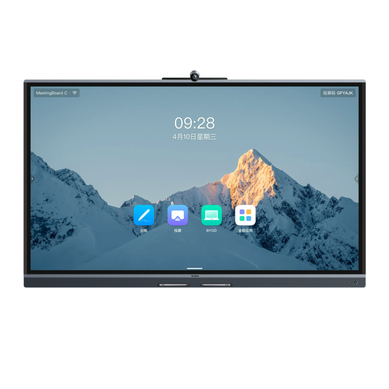 Yealink MeetingBoard C EDLÁ, 75'' USB BYOD, 4K 50 MP, Android, 8MEMS, Wi-Fi6, BT, Stylus, Google Play