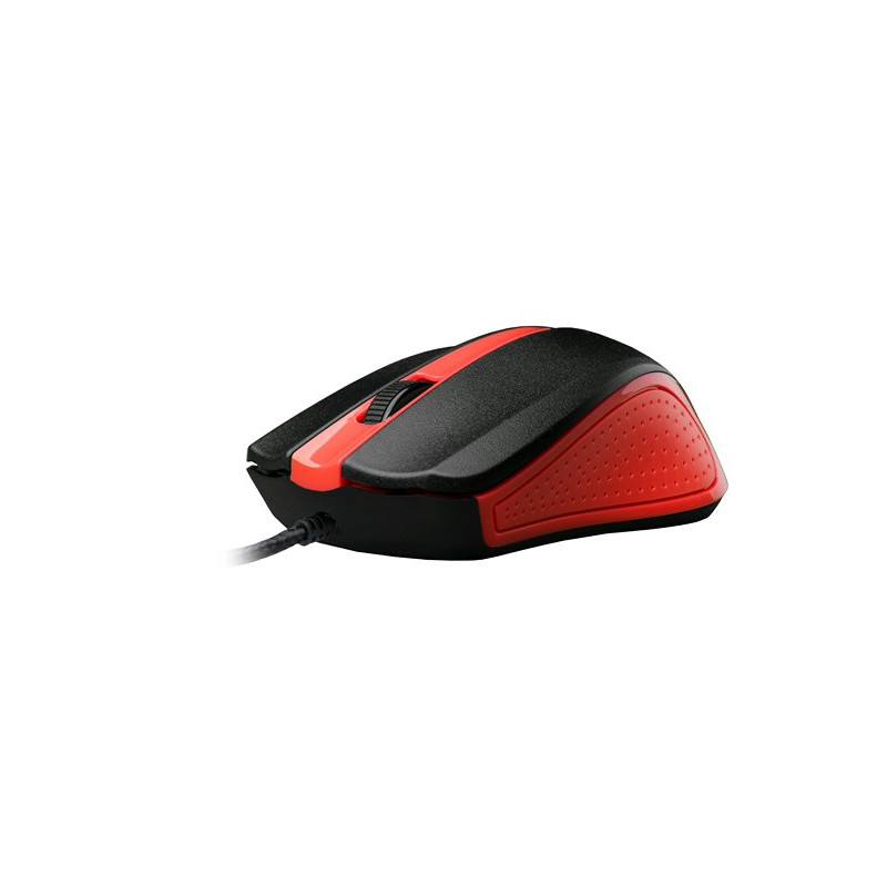 C-TECH Myš WM-01, červená, USB