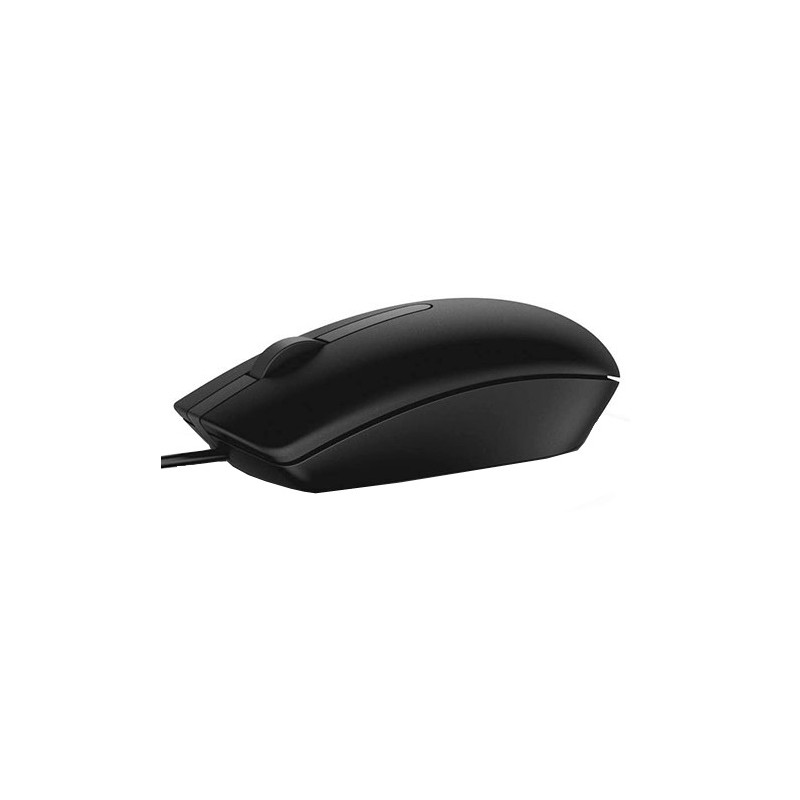 Dell MS116/Kancelárska/Optická/1 000 DPI/Drôtová USB/Čierna
