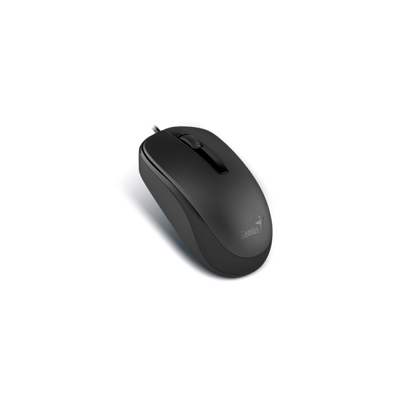 GENIUS DX-120/Kancelárska/Optická/1 200 DPI/Drôtová USB/Čierna