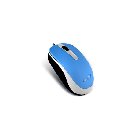 GENIUS DX-120/Kancelárska/Optická/1 200 DPI/Drôtová USB/Modrá