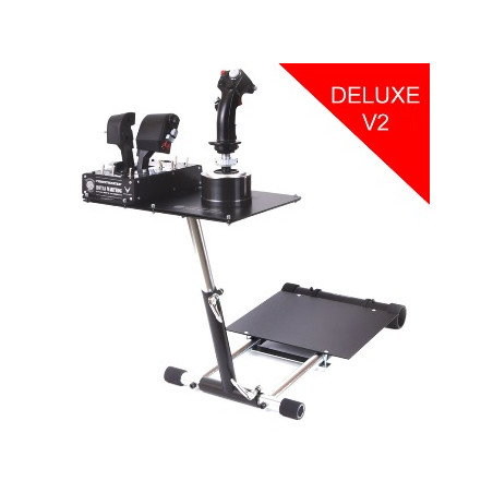 Wheel Stand Pro DELUXE V2, stojan na joystick pre Thrustmaster HOTAS WARTHOG, Saitek X55/Saitek X52