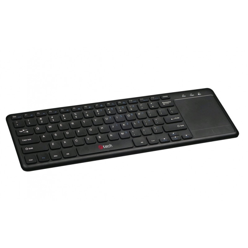 C-TECH WLTK-01/Bezdrôtová USB/ CZ- SK layout/Čierna
