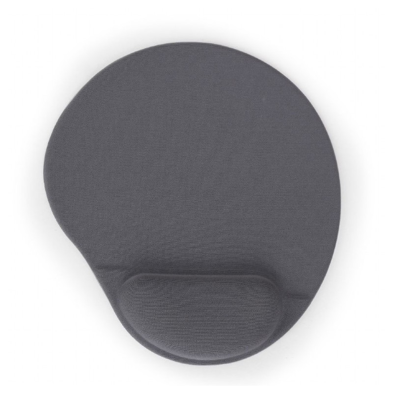 GEMBIRD Gél mouse pad with wrist support, grey