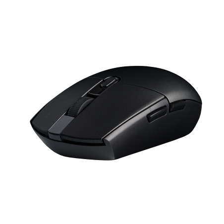 C-TECH WLM-06S-B/Kancelárska/Optická/Pre pravákov/1 600 DPI/Bezdrôtová USB/Čierna
