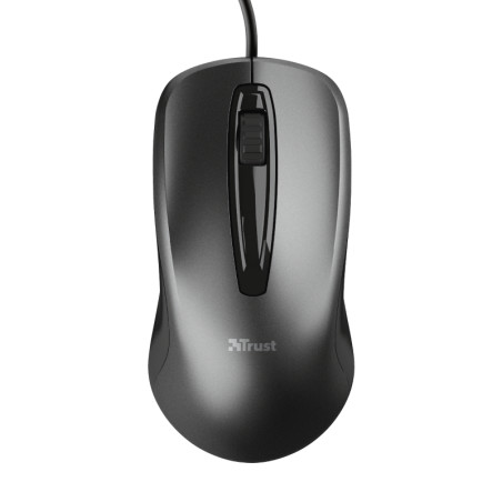 TRUST CARVE/Kancelárska/Optická/1 200 DPI/Drôtová USB/Čierna