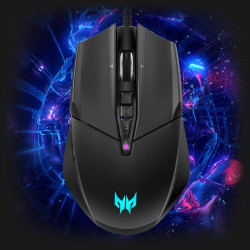 Acer PREDATOR CESTUS 335/Herná/Optická/Pre pravákov/19 000 DPI/Drôtová USB/Čierna