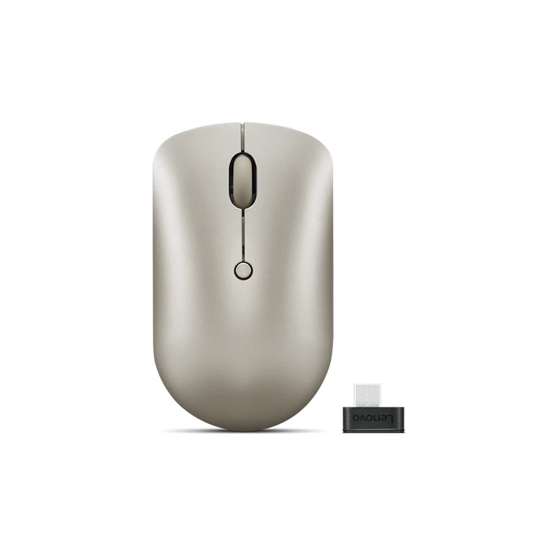 Lenovo 540/Kancelárska/Optická/2 400 DPI/Bezdrôtová USB/Zlatá