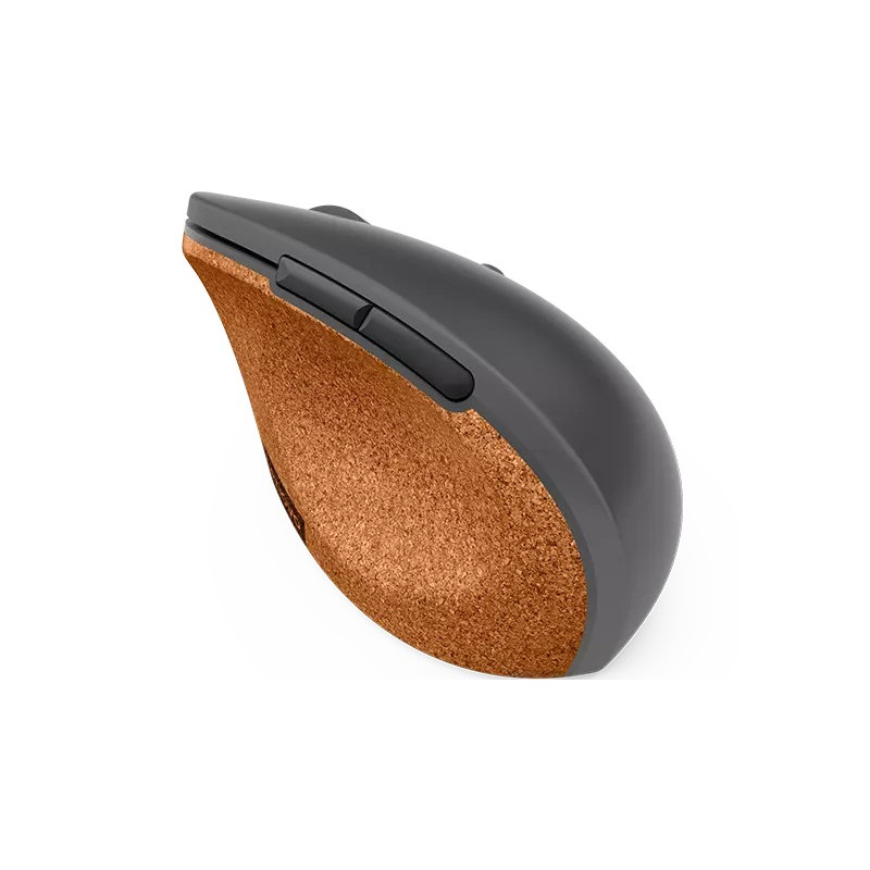 Lenovo Go/Ergonomická/Optická/Pre pravákov/2 400 DPI/Bezdrôtová USB/Sivá