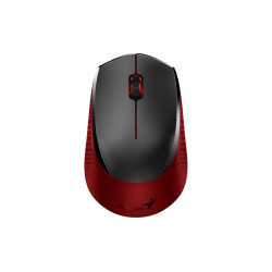 Genius NX-8000S/Kancelárska/Optická/1 200 DPI/Bezdrôtová USB/Čierna-červená