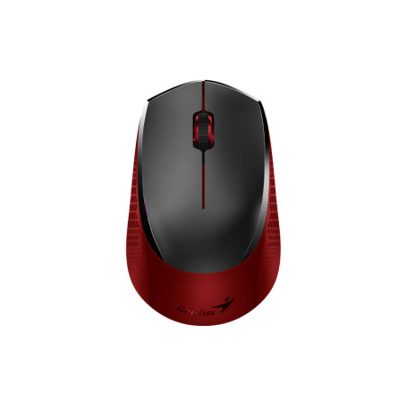 Genius NX-8000S/Kancelárska/Optická/1 200 DPI/Bezdrôtová USB/Čierna-červená