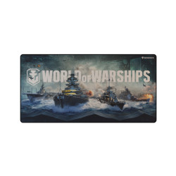 Herná podložka pod myš Genesis CARBON 500 WORLD of WARSHIPS ARMADA, MAXI 90x45cm