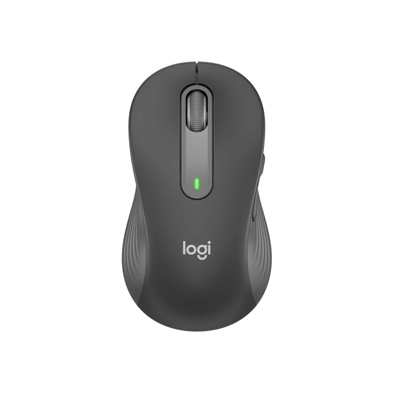 Logitech M650L/Kancelárska/Laserová/Pre ľavákov/Bezdrôtová USB + Bluetooth/Šedá