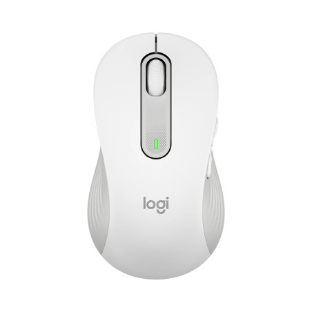 Logitech M650L/Kancelárska/Laserová/Pre ľavákov/Bezdrôtová USB + Bluetooth/Biela