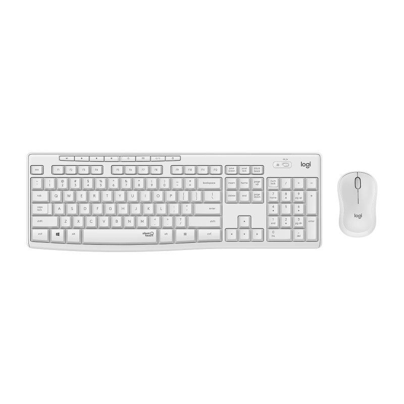 PROMO bezdrôtový set Logitech MK295, White US INTL