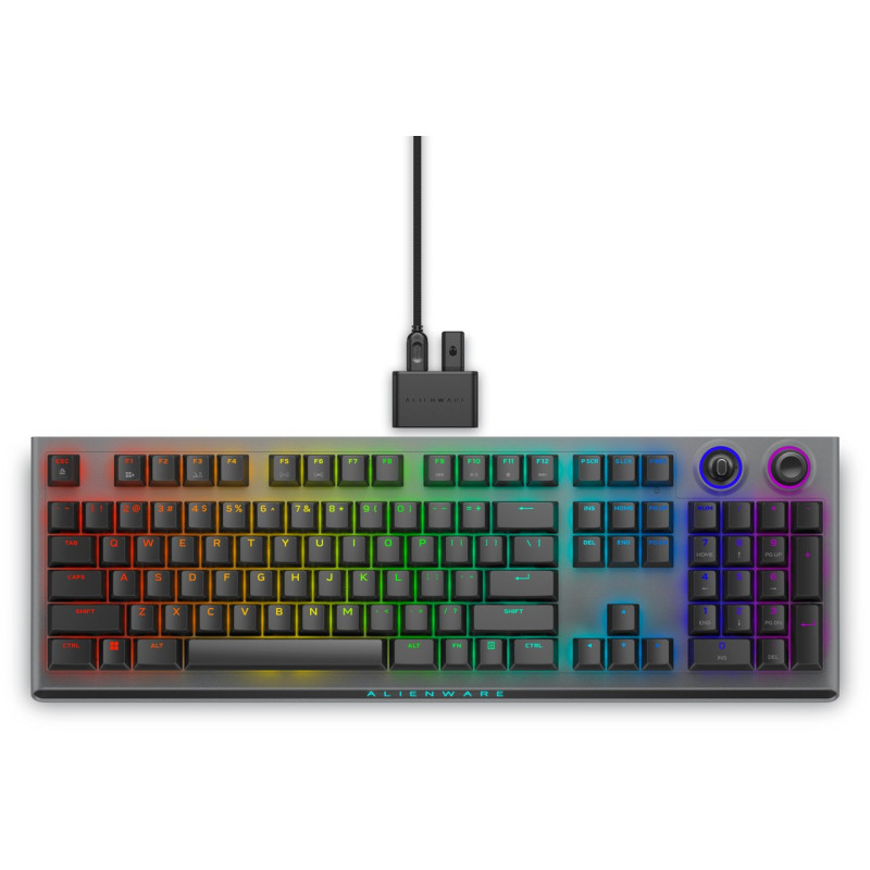 Dell Alienware AW920K/Bezdrôtová USB + Bluetooth/Čierna