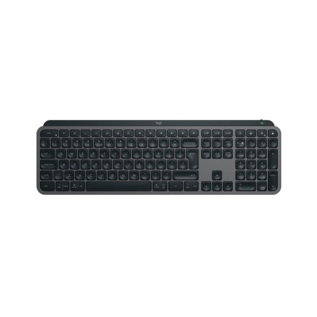 Logitech MX KEYS S/Bezdrôtová USB + Bluetooth/ CZ- SK layout/Grafitová