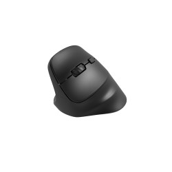 Natec CRAKE 2/Kancelárska/Optická/Pre ľavákov/2 400 DPI/USB+BT/Čierna