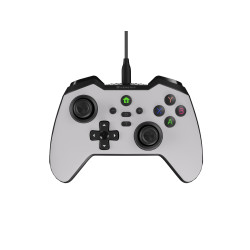 Drôtový gamepad Genesis MANGAN 300, pre PC/Switch/Mobil, biely