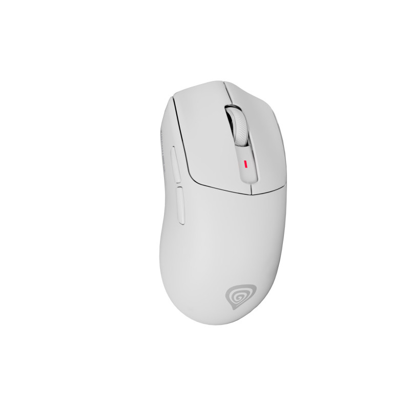 Genesis herná myš ZIRCON 500 G2/Herná/Optická/10 000 DPI/USB+BT/Biela