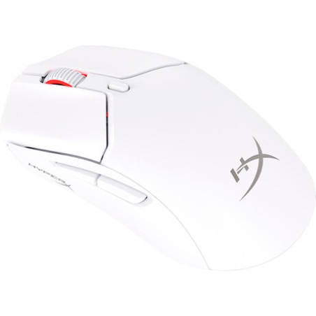 HyperX Pulsefire Haste 2 Mini/Herná/Optická/Pre pravákov/26 000 DPI/Drôtové/Bezdrôtové/Biela