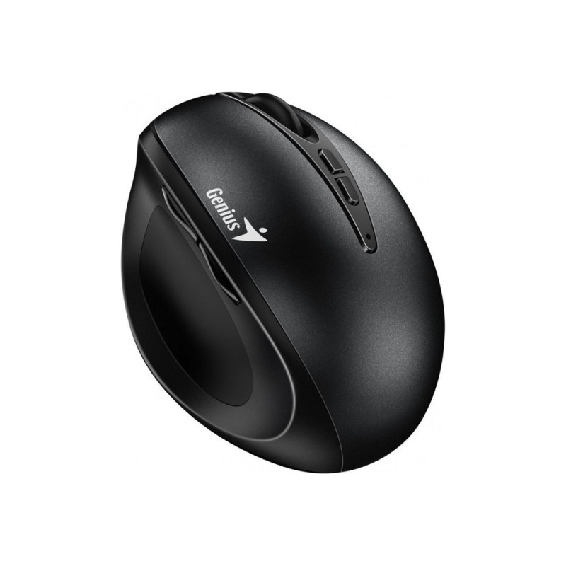 Genius Ergo 8300S/Vertikálna/Optická/Pre pravákov/1 600 DPI/Bezdrôtová USB/Čierna
