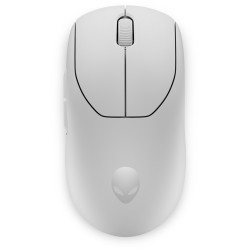 Dell Alienware Pre/Herná/Optická/Pre pravákov/26 000 DPI/Drôtová+bezdrôtová/Biela