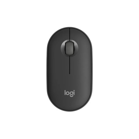Logitech Pebble Mouse 2 M350s/Cestovná/Optická/4 000 DPI/Bezdrôtová Bluetooth/Grafitová