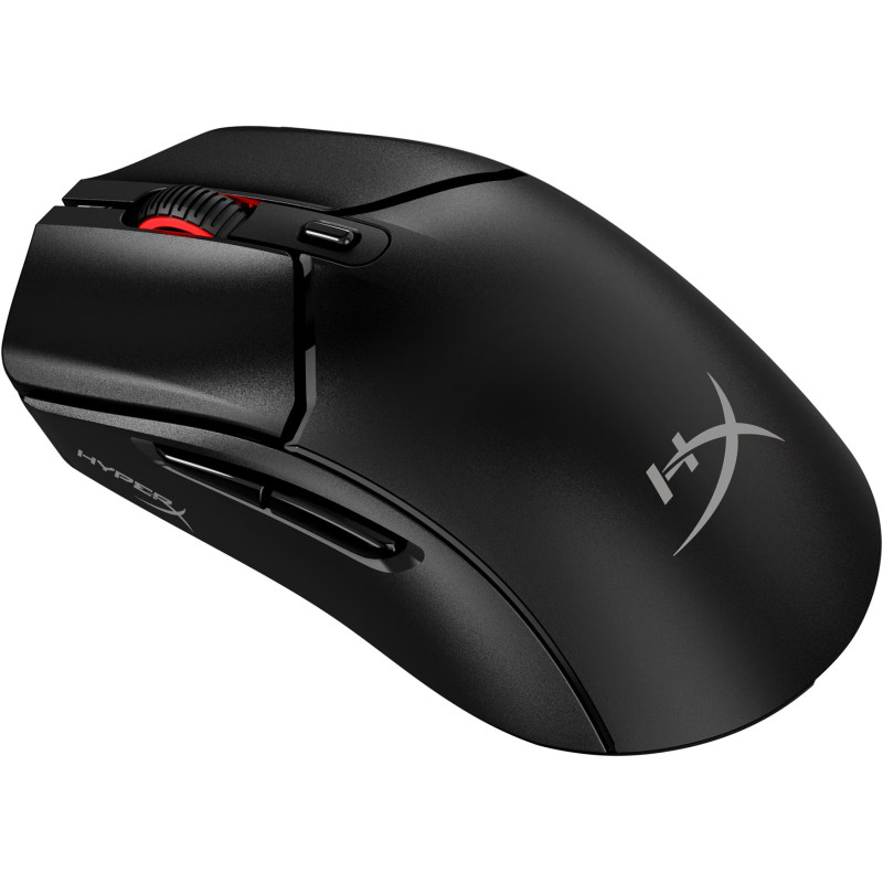 HyperX Pulsefire Haste 2 Core/Herná/Optická/12 000 DPI/USB+BT/Čierna