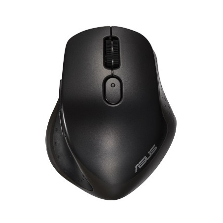 ASUS MW203 Multi-Device Wireless Silent Mouse/Ergonomická/Optická/Pre pravákov/2 400 DPI/USB+BT/Čierna
