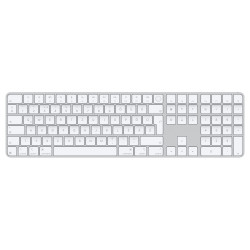 Apple Magic Keyboard Numeric Touch ID/Bezdrôtová Bluetooth/HU layout/Biela