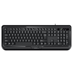 Genius KB-118 II/Drôtová USB/ CZ- SK layout/Čierna