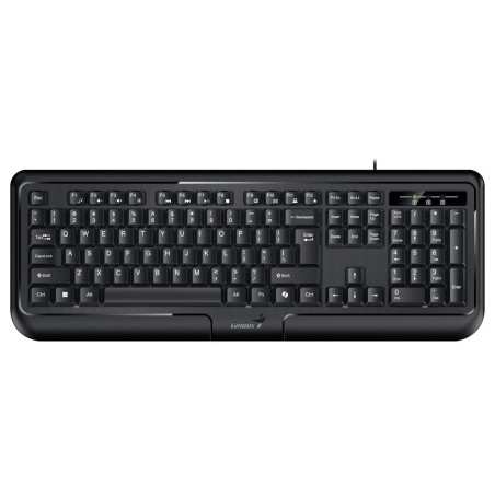 Genius KB-118 II/Drôtová USB/ CZ- SK layout/Čierna