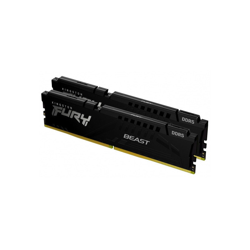 Kingston FURY Beast/DDR5/32GB/5200MHz/CL40/2x16GB/Black