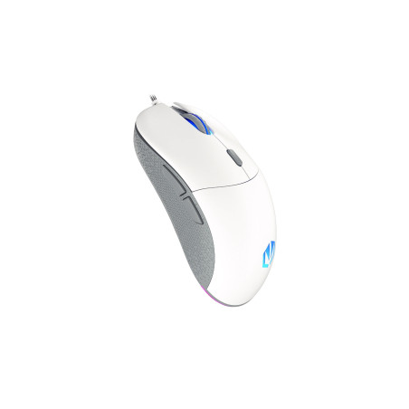 Endorfy GEM Plus/Herná/Optická/Pre pravákov/19 000 DPI/Drôtové USB-A/Biela