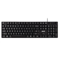 Acer AKW100/Drôtové USB-A/ CZ- SK layout/Čierna