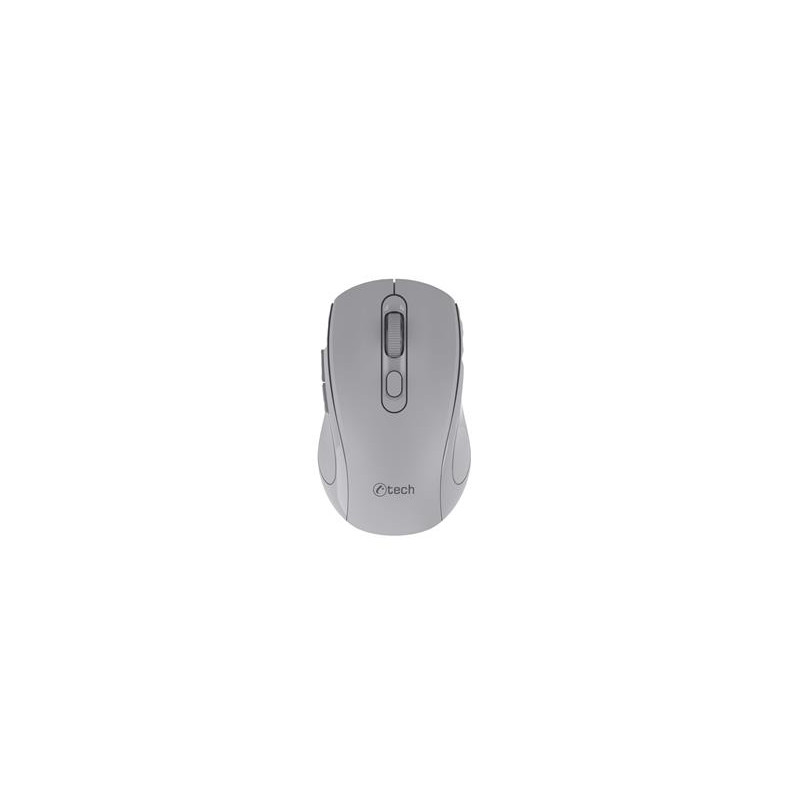 Myš C-TECH WLM-12, BT5.0 + 2,4 GHz, sivá
