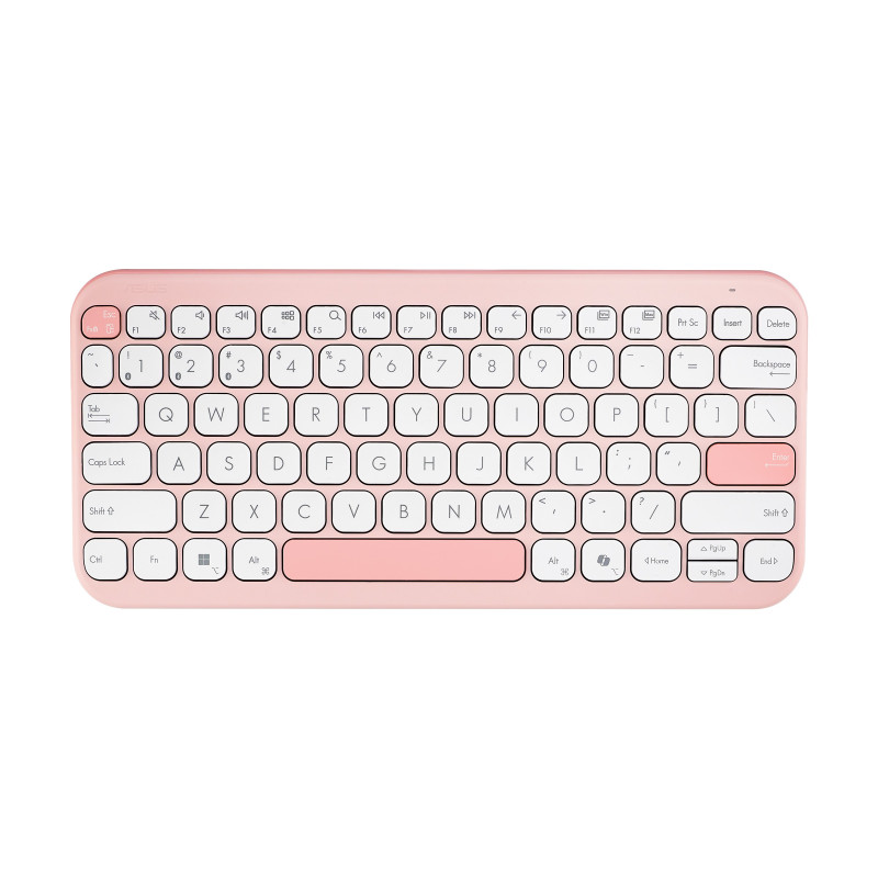 ASUS Marshmallow KW100/Bezdrôtové Bluetooth/CZ/SK/Ružová